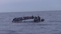 80 Göçmen Libya Açıklarında Kurtarıldı