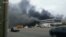 Пожар в торговом центре Нью-Йорка