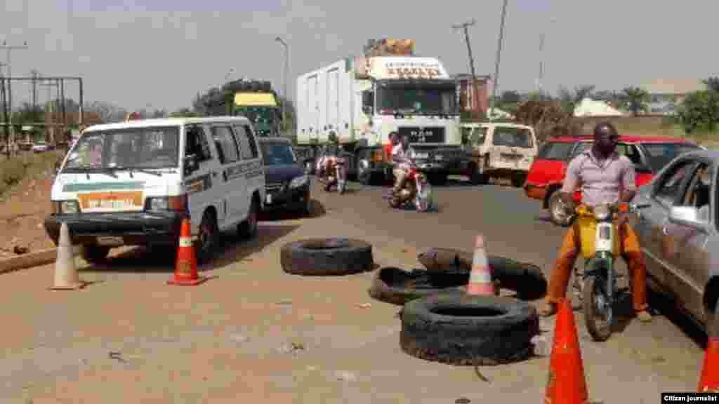 Layin Mai a gidan man NNPC Mega Station na Makurdi, Jihar Binuwai, Najeriya (Tijjani Mohammed) 