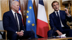 EE.UU. Biden Macron crisis Rusia Ucrania