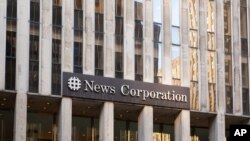 FILE - News Corp disclosed a hack on some of its businesses in a securities filing Feb. 4, 2022.