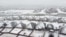 Drone Captures Snowy View of Texas 