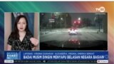 Laporan Langsung VOA untuk TVRI: Badai Musim Dingin Menyapu Belasan Negara Bagian di AS