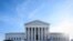 FILE - The US Supreme Court is seen in Washington, DC, on Feb. 8, 2022.