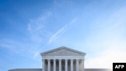 FILE - The US Supreme Court is seen in Washington, DC, on Feb. 8, 2022.