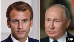 فرانسیسی صدر ایمانوئل میکرون یوکرین تنازع کے حل کی کوششوں کے سلسلے میں روس کے صدر ولادی میر یوتن سے ماسکو میں ملاقات کر رہے ہیں۔