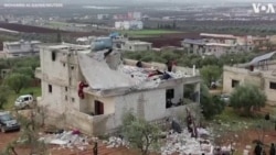 Drone Video Shows Aftermath of US Counter-Terrorism Mission in Syria 