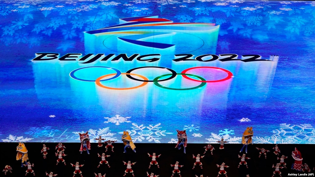 2022年北京冬季奥运会开幕式活动。（资料照）(photo:VOA)