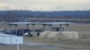 U.S. Army equipment at the Rzeszow-Jasionka airport in southeastern Poland, on Saturday, Feb. 5, 2022. 