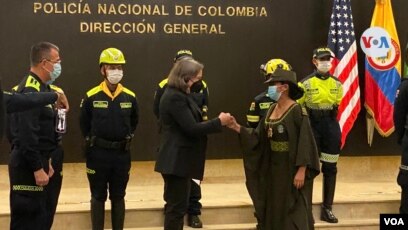 EE. UU. anuncia apoyo de 8 millones de dólares para Policía colombiana