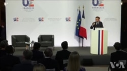 Prezidan Emmanuel Macron Sigjere pou Unyon Ewòp la Kontwole pi Byen Migran k ap Travese Fwontye a