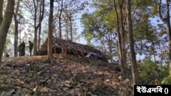 খাগড়াছড়ির দীঘিনালা উপজেলার জারুলছড়িতে ইউনাইটেড পিপলস ডেমোক্রেটিক ফ্রন্টের প্রশিক্ষণকেন্দ্র।