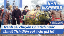 Tranh cãi chuyện Chủ tịch nước làm lễ Tịch điền với ‘trâu giả hổ’ | Truyền hình VOA 8/2/22