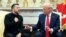Президент США Дональд Трамп і президент України Володимир Зеленський зустрічаються в Овальному кабінеті Білого дому у Вашингтоні, округ Колумбія, 28 лютого 2025 року.
