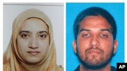 Syed Farook (der.) y Tashfeen Malik estaban casados y tenía un hijo de seis meses. Malik fue traída a EE.UU. de Pakistán con una visa compromiso. 