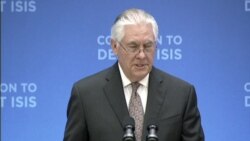 Tillerson Talks about Uniting Against IS