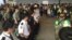 香港警方在機場部署防備示威者抗議示威 (2019年9月7日)