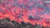 Close-Up Video Shows Lava Flowing Rapidly in La Palma