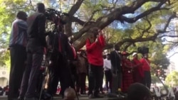 VaNelson Chamisa Vachitaura paKuratidzira Kwaitwa neMDC Alliance muHarare