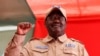 FILE — Kenya's opposition leader Raila Odinga addresses supporters where he called for mass action against high cost of living , Nairobi, March 9, 2023. 