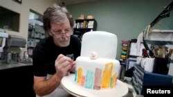 Jack Phillips, propriétaire de Masterpiece Cakeshop, Lakewood, Colorado, le 21 septembre 2017.