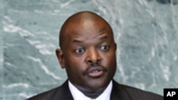 Shugaban kasar Burundi Pierre Nkurunziza