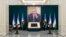 Samarqandda Islom Karimov xotirasi uchun qo'yilgan ulkan portret
