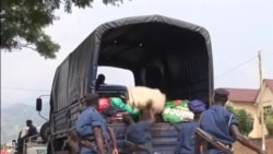 Des étudiants burundais dans l'enceinte de l'ambassade américaine de Bujumbura