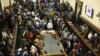 Members of the House of Assembly sit inside the Zimbabwean Parliament in Harare, Nov. 21 2017. 