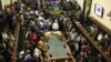 Members of the House of Assembly sit inside the Zimbabwean Parliament in Harare, Nov. 21 2017. 