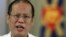 Philippine President Benigno Aquino III delivers a speech on national television at the Malacanang Presidential Palace in Manila, Philippines, (File photo).