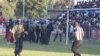 Police monitoring fans at BF.