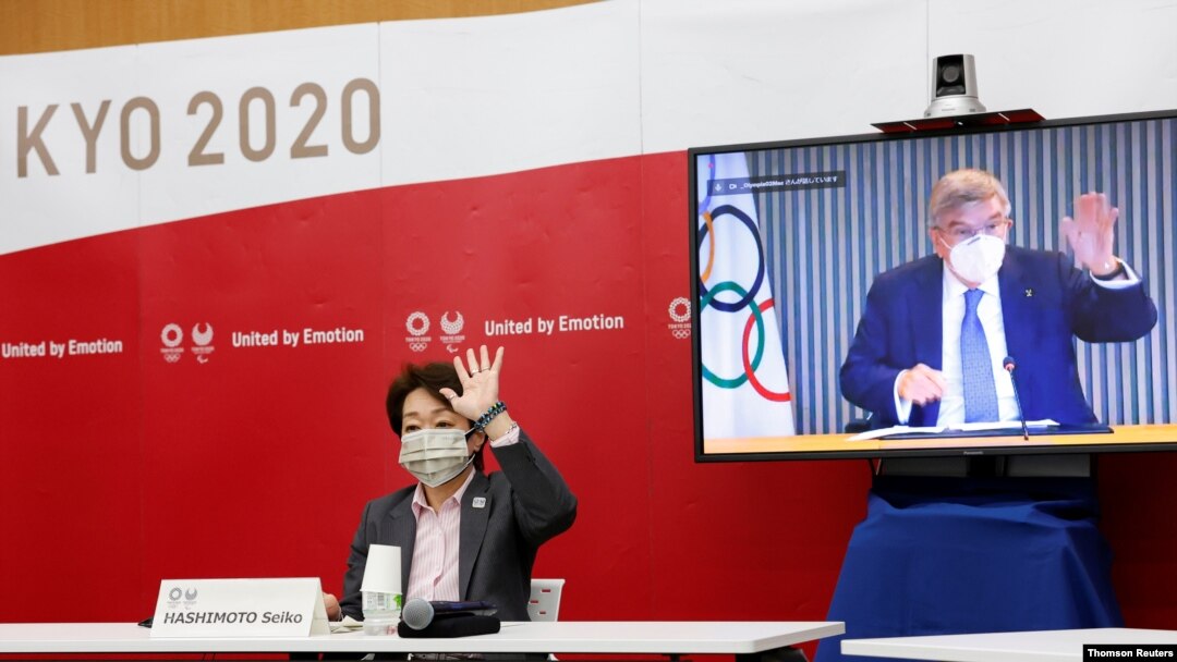 Tokio se prepara para los Juegos Olímpicos, foto del 21 de junio de 2021.