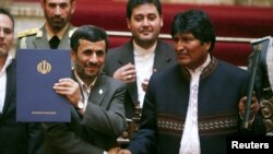 Los presidentes de Irán y Bolivia tienen una estrecha relación, que ahora trata de resaltar el viceministro iraní, que visita La Paz.