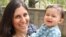 FILE - An undated handout image shows Nazanin Ratcliffe and her daughter, Gabriella.