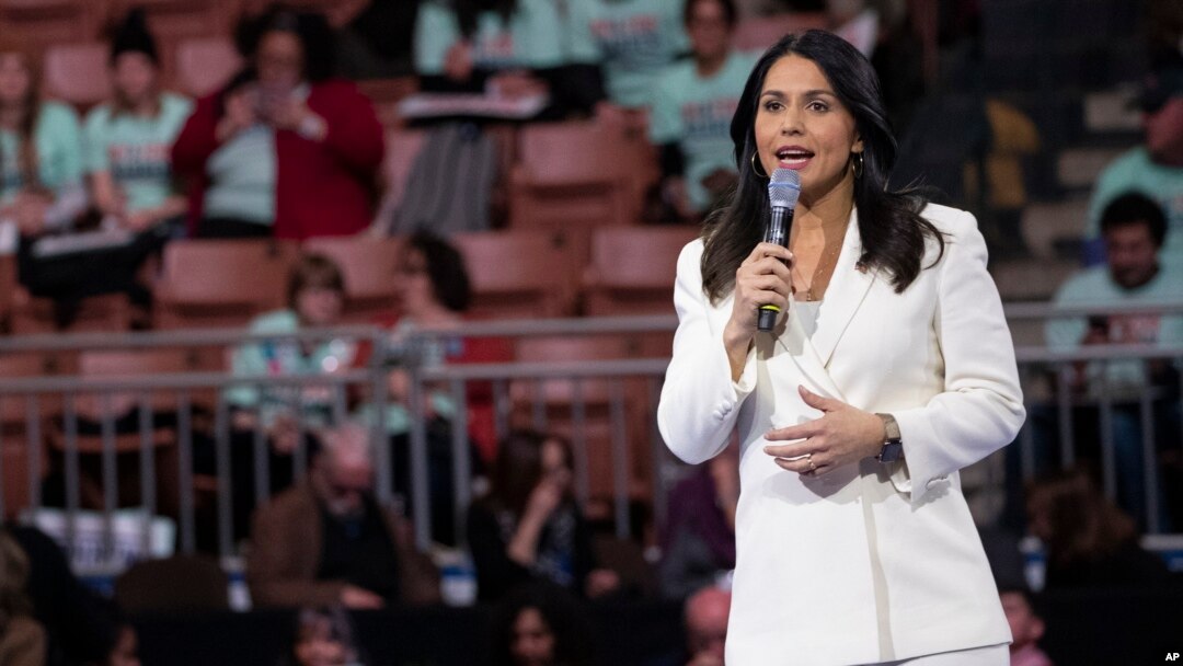 Tulsi Gabbard, representante demócrata por Hawái, abandonó su campaña por la nominación presidencial demócrata.