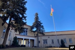 FILE - The New Mexico Supreme Court Building is seen Jan. 9, 2023, in Santa Fe, NM.