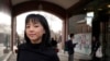 Brown University student Zoe Fuad, of Spring, Texas, stands for a photograph on the Brown campus, in Providence, R.I., Feb. 10, 2022.