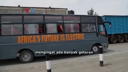Bus Listrik Buatan Afrika Diperkenalkan di Kenya
