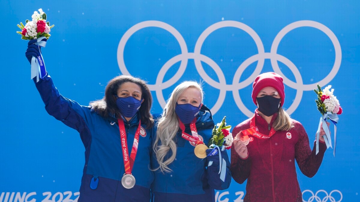 Winter Olympics 2022: Elana Meyers Taylor wins monobob silver