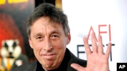 FILE - Ivan Reitman arrives at the premiere of the animated film "Fantastic Mr. Fox," on the opening night of AFI Fest 2009 in Los Angeles, Oct. 30, 2009.