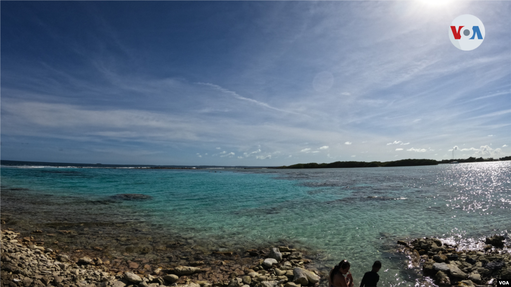 Imagen de las aguas cristalinas de Cayo Francisquí, en Los Roques, Venezuela. 