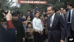 1976年2月28日尼克松参观中国广州