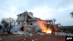 အမေရိကန်တပ်ဖွဲ့တွေ စီးနင်းတိုက်ခိုက်ခဲ့တဲ့ IS ခေါင်းဆောင် Abu Ibrahim al-Qurashi ခိုလှုံရာနေအိမ်။ (ဖေဖော်ဝါရီ ၃၊ ၂၀၂၂)