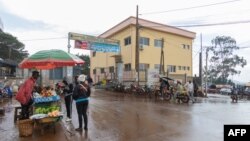 FILE - A regional hospital is seen in Bafoussam, Cameroon, Sept. 20, 2021. The country is struggling with a cholera outbreak that has infected hundreds of people, with nearly three dozen fatal cases reported.