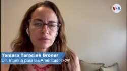 Tamara Taraciuk Broner, directora interina HRW, 9 de febrero