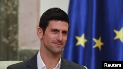 Novak Đoković u Predsedništvu Srbije, 3. februar 2022.