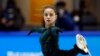 2022 베이징 동계올림픽에 출전한 러시아올림픽위원회(ROC) 여자 피겨스케이팅 카밀라 발리예바 선수가 지난 11일 베이징 시내에서 훈련하고 있다. 
