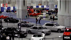 Washington Auto Show 2022 di Washington, D.C. (dok: VOA)