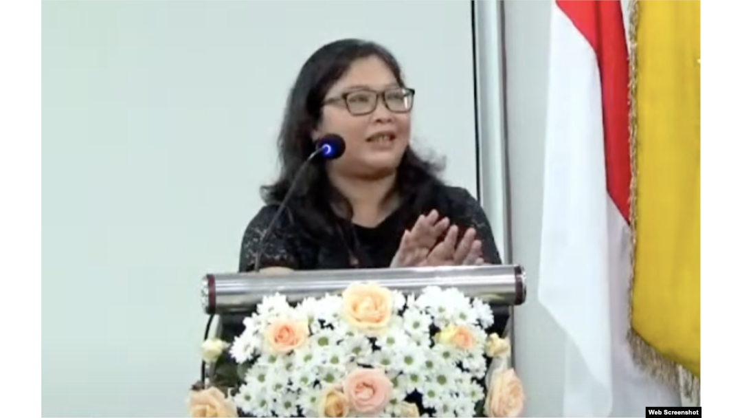 Dosen Fakultas Hukum UGM, Sri Widyanti Eddyono. (VOA)